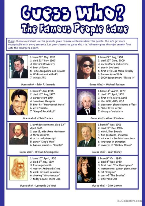 guess the famous person game list